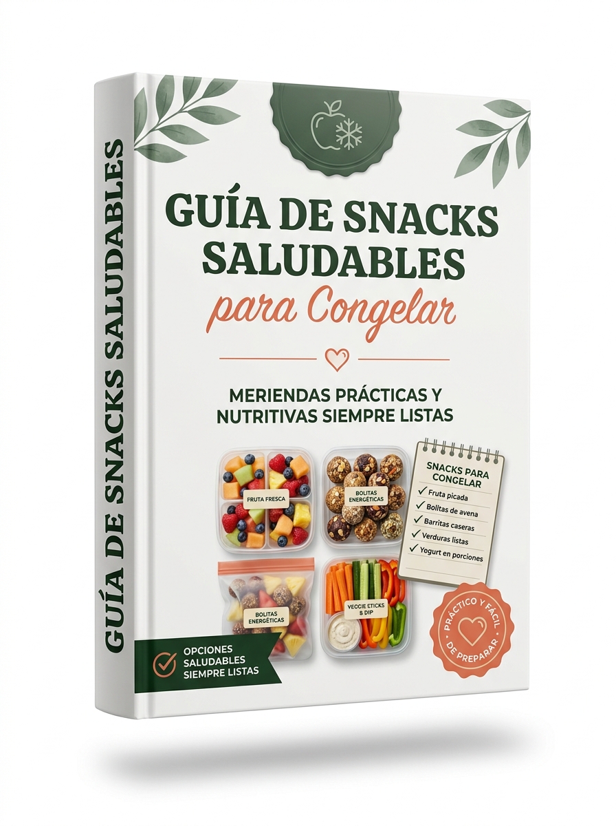 Guía de Snacks Saludables para Congelar