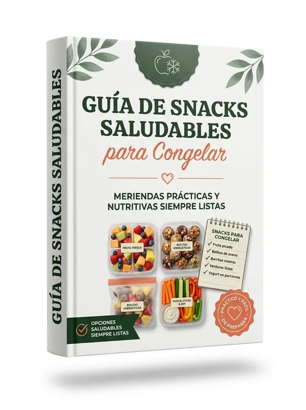 Guía de Snacks Saludables para Congelar